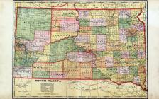 South Dakota State Map, Moody County 1909